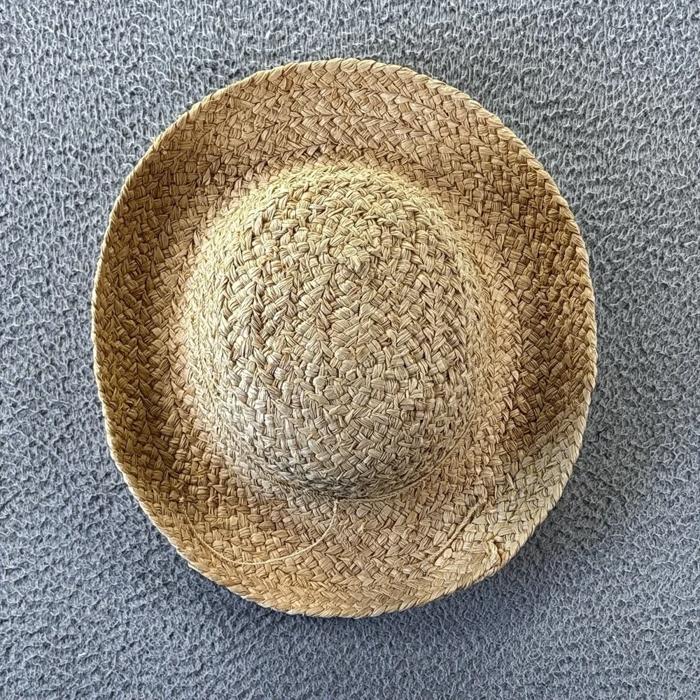 ORVIS Straw Hat Womens Fedora Bucket‎ Brim Fishing Beach Hiking Sun Protection